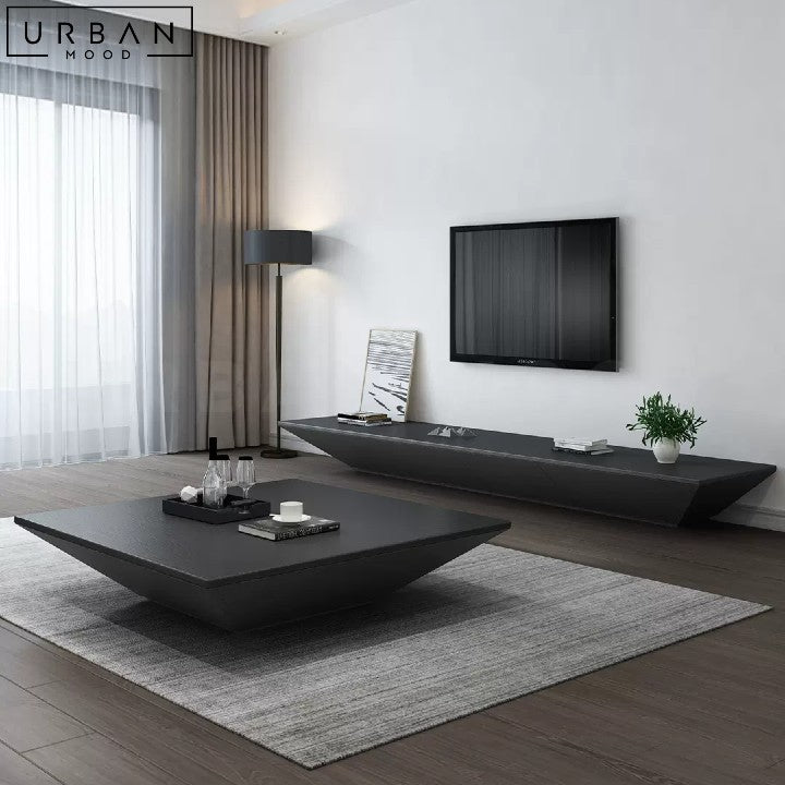 GLASGOW Modern TV Console and Coffee Table