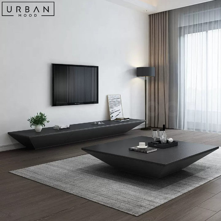 GLASGOW Modern TV Console and Coffee Table