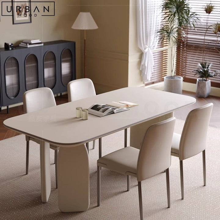 GALLANT Japandi Sintered Stone Dining Table