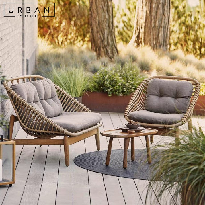 GALSTYAN Modern Outdoor Rattan Sofa