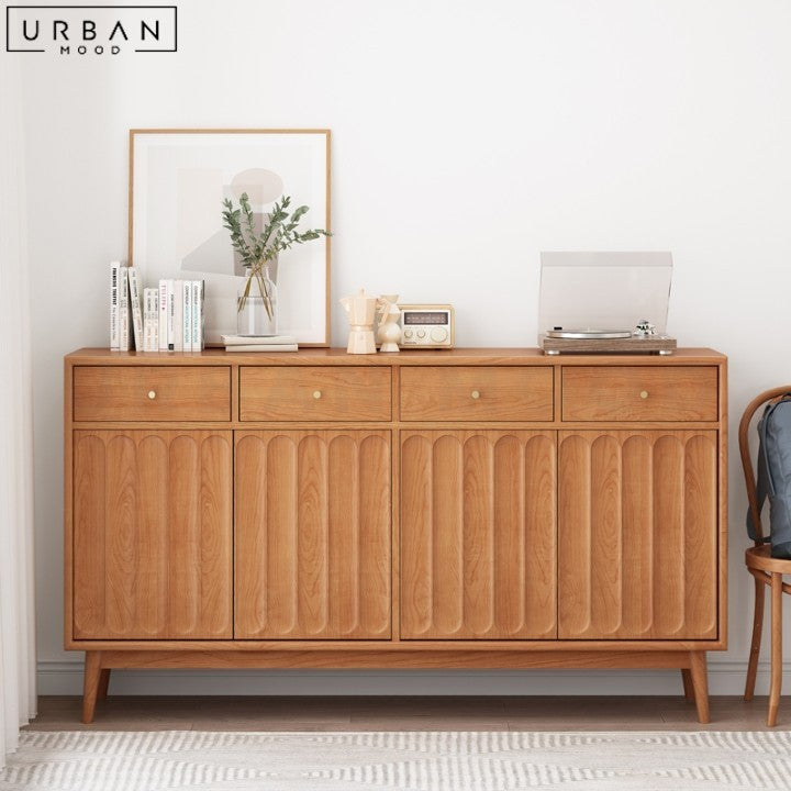 GAMMA Japandi Solid Wood Shoe Cabinet – Urban Mood