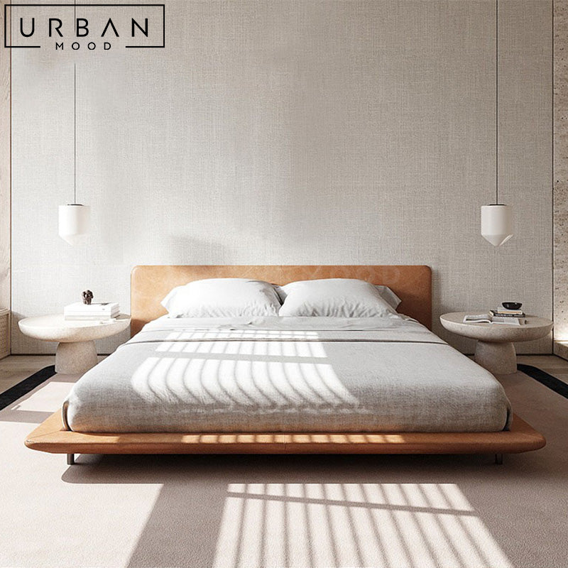 GANCA Modern Leather Bedframe