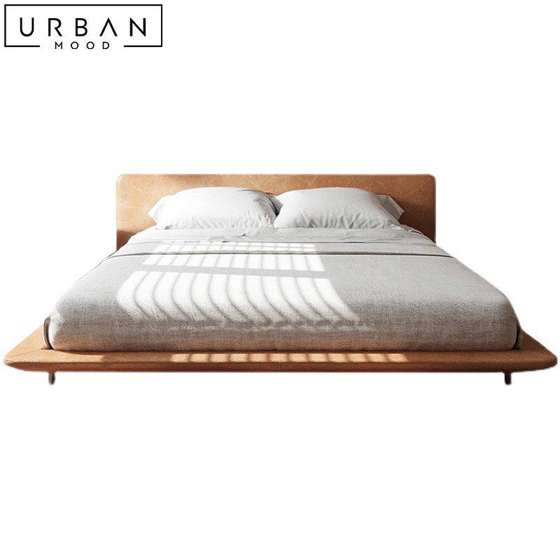 GANCA Modern Leather Bedframe