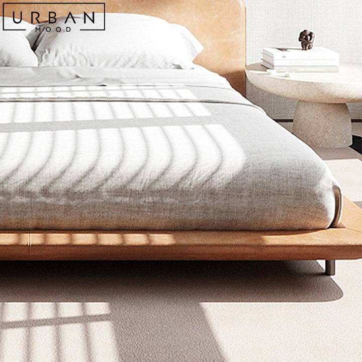 GANCA Modern Leather Bedframe