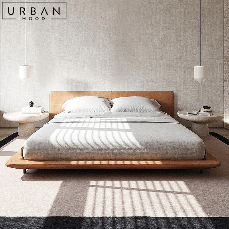 GANCA Modern Leather Bedframe