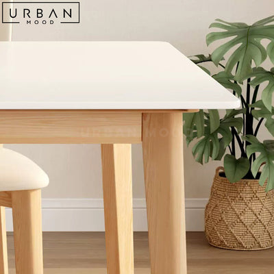 GANI Scandinavian Sintered Stone Dining Table