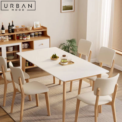 GANI Scandinavian Sintered Stone Dining Table