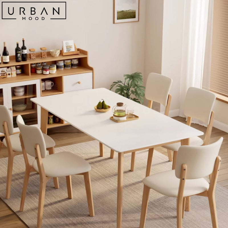 GANI Scandinavian Sintered Stone Dining Table