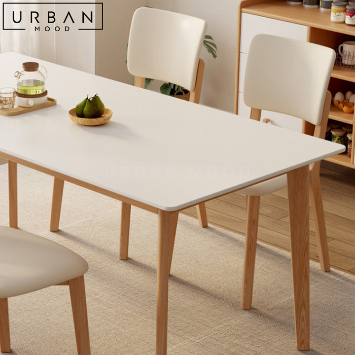 GANI Scandinavian Sintered Stone Dining Table