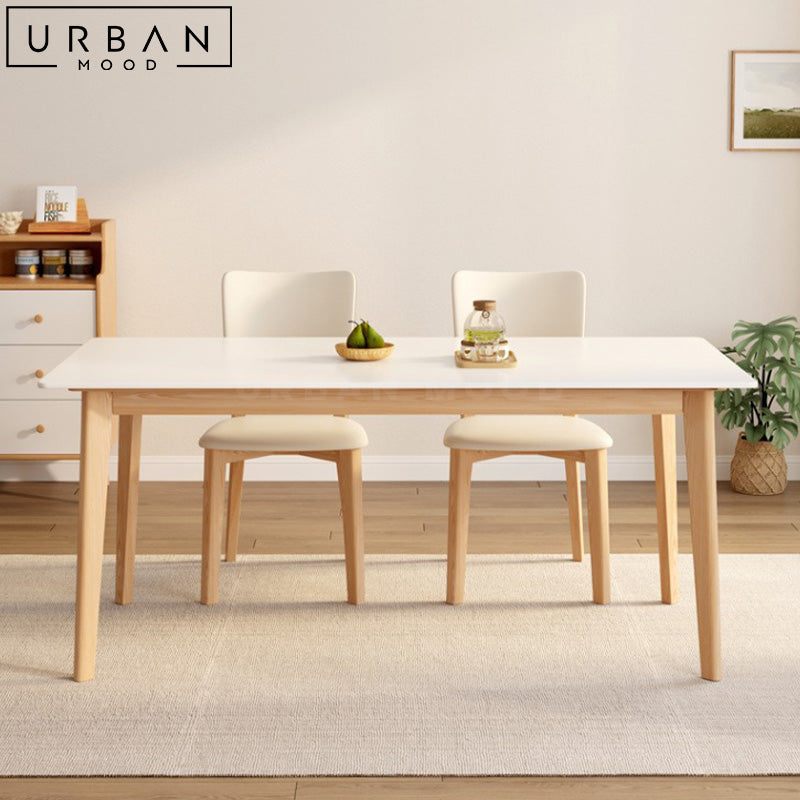 GANI Scandinavian Sintered Stone Dining Table