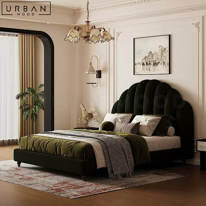 GIUSEPPE Victorian Velvet Bedframe