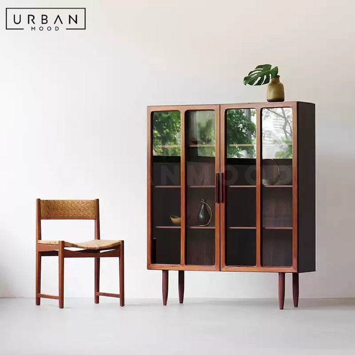 GASSNER Danish Solid Wood Bookcase