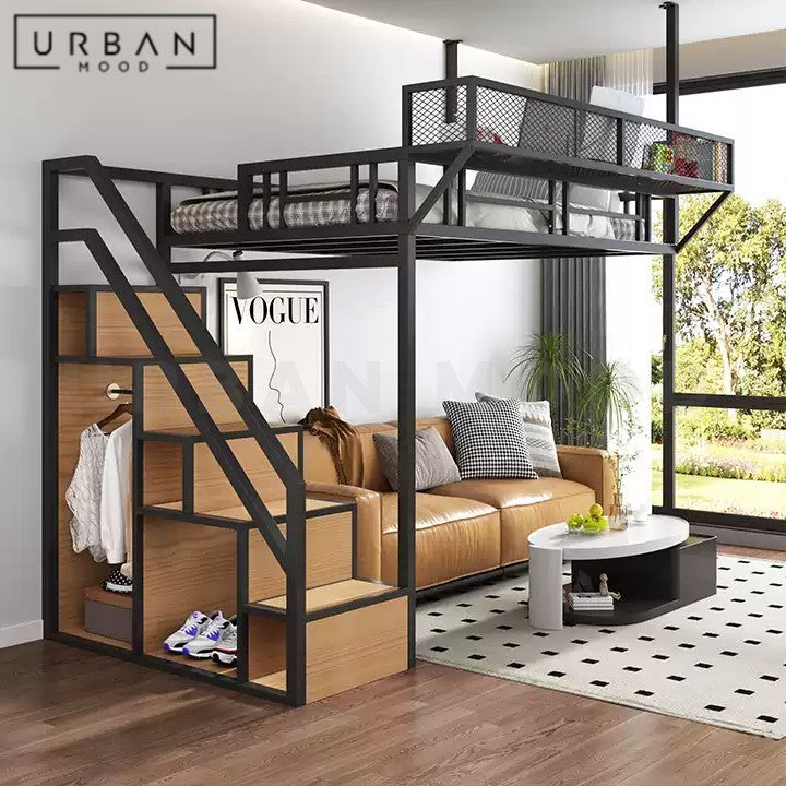 GEENS Modern Loft Bedframe – Urban Mood