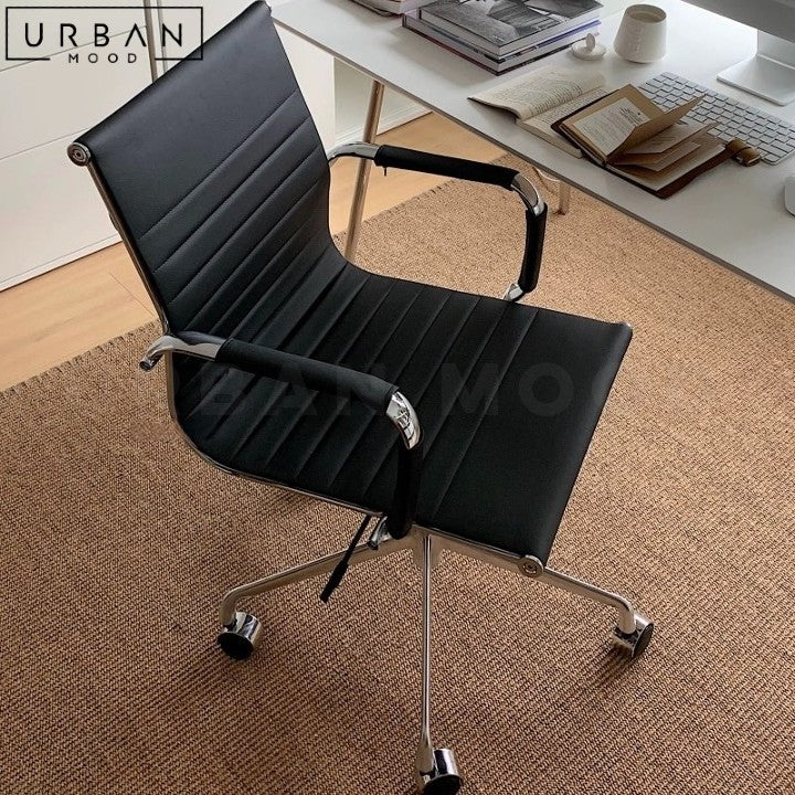 GIERSON Modern Leather Office Chair