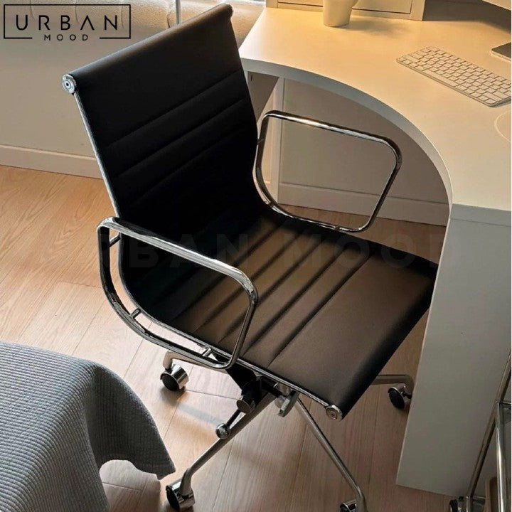 GIERSON Modern Leather Office Chair