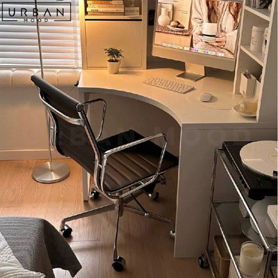 GIERSON Modern Leather Office Chair