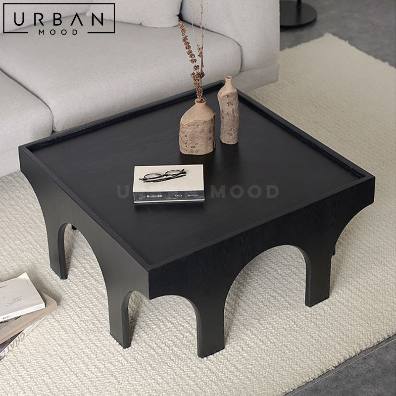 GELO Modern Solid Wood Side Table