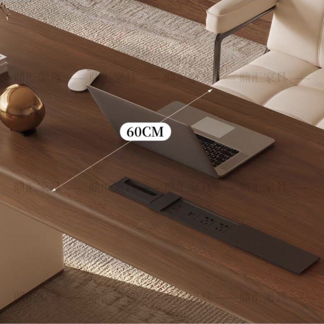 GEOMETRA Modern Solid Wood Study Table - Urban Mood Singapore