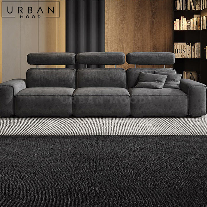 GEYSN Modern Fabric Sectional Sofa