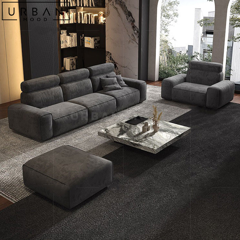 GEYSN Modern Fabric Sectional Sofa