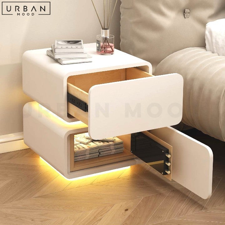 GRITTY Modern Floating Bedside Table