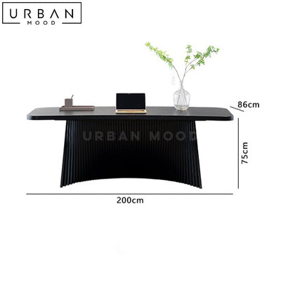 GIANI Modern Solid Wood Office Table