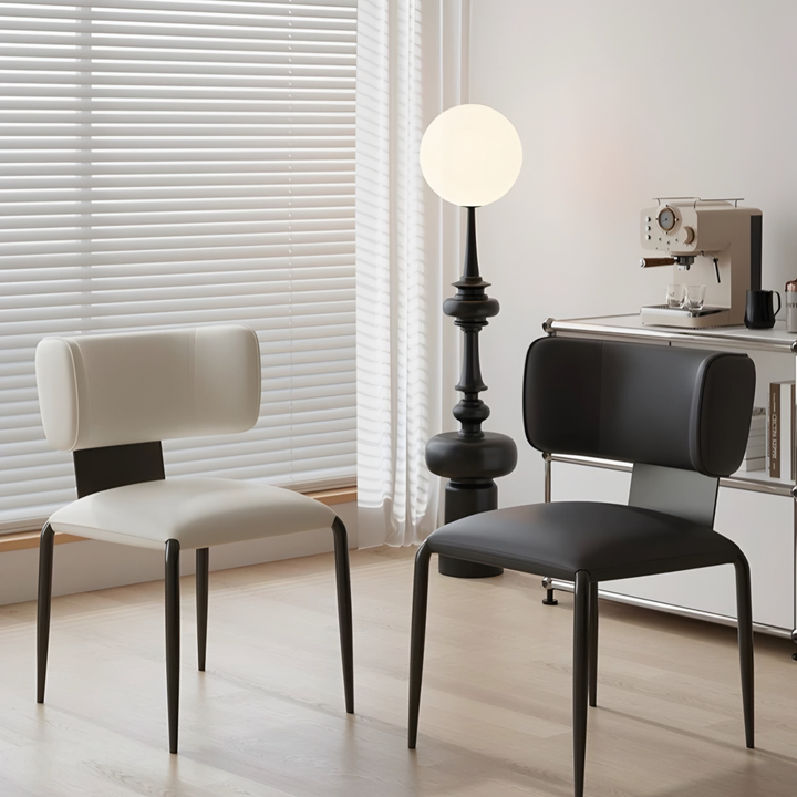 GILBERT Modern Scratch Proof Leather Dining Chair - Urban Mood Singapore