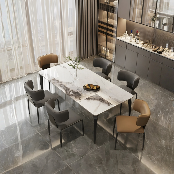 GILBERT Modern Scratch Proof Leather Dining Chair - Urban Mood Singapore