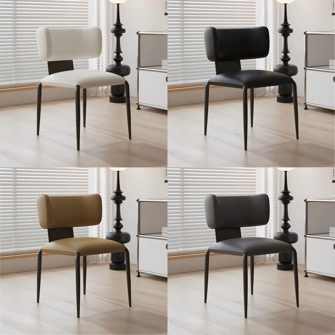 GILBERT Modern Scratch Proof Leather Dining Chair - Urban Mood Singapore