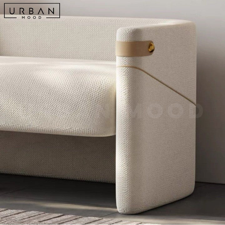 GILLES Modern Fabric Bench