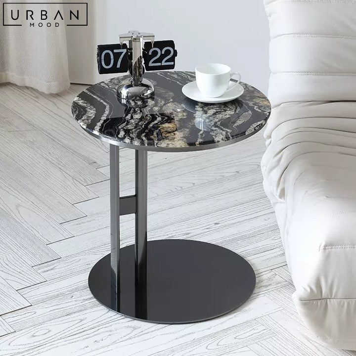 GILL Modern Marble End Table