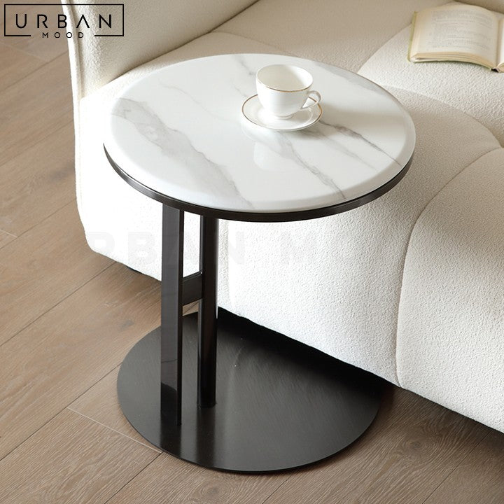 GILL Modern Marble End Table