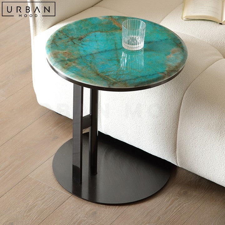 GILL Modern Marble End Table