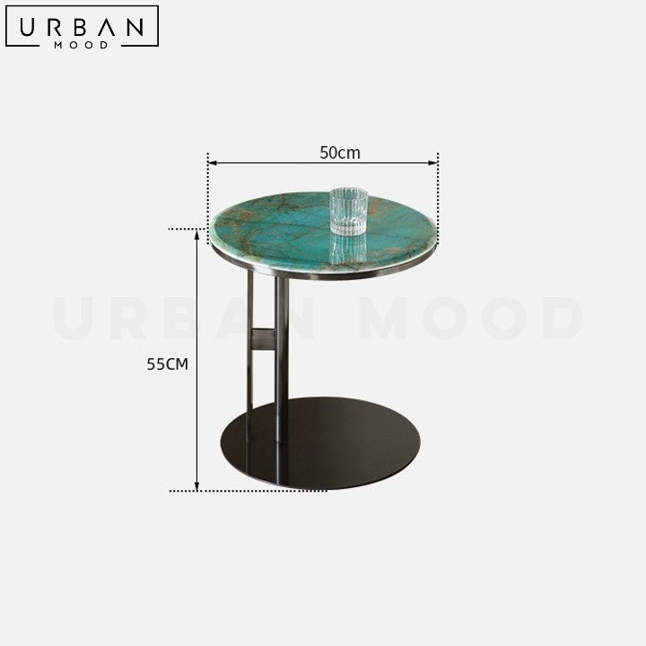 GILL Modern Marble End Table