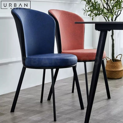 GIROUX Modern Leathaire Dining Chair