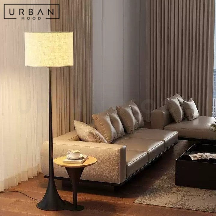 GANA Modern Standing Lamp / Side Table