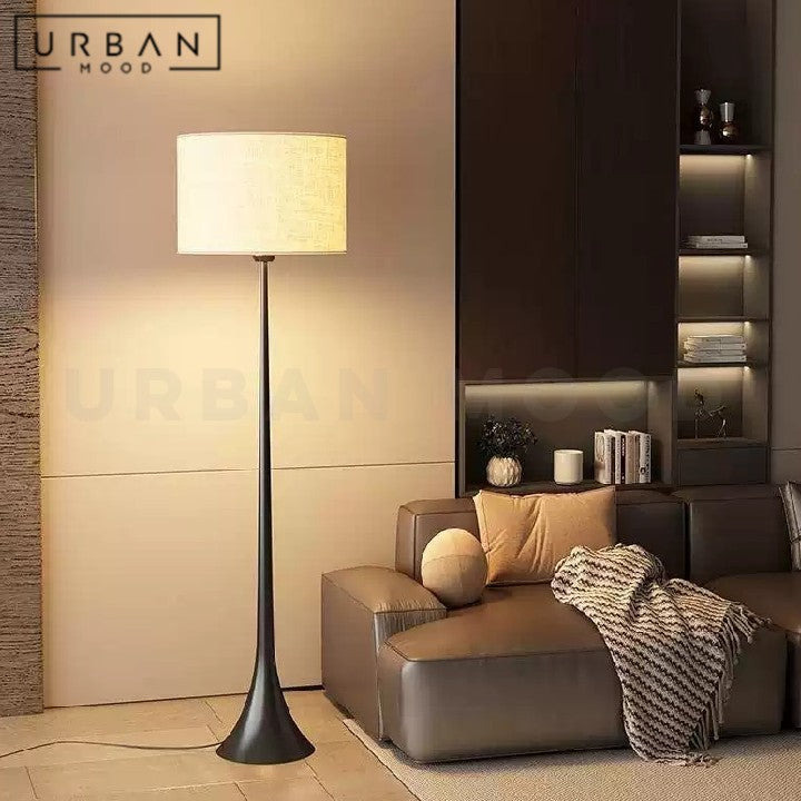 GANA Modern Standing Lamp / Side Table