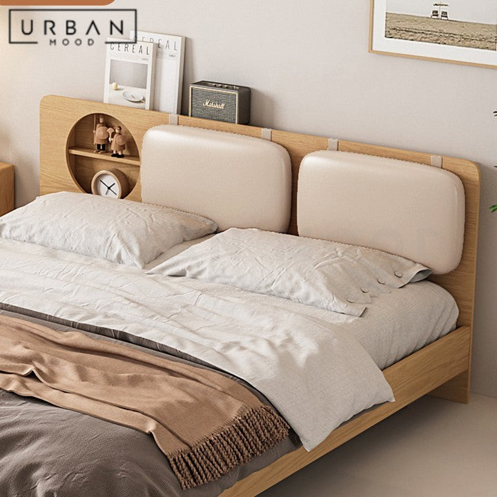 ETHALS Japandi Solid Wood Bedframe