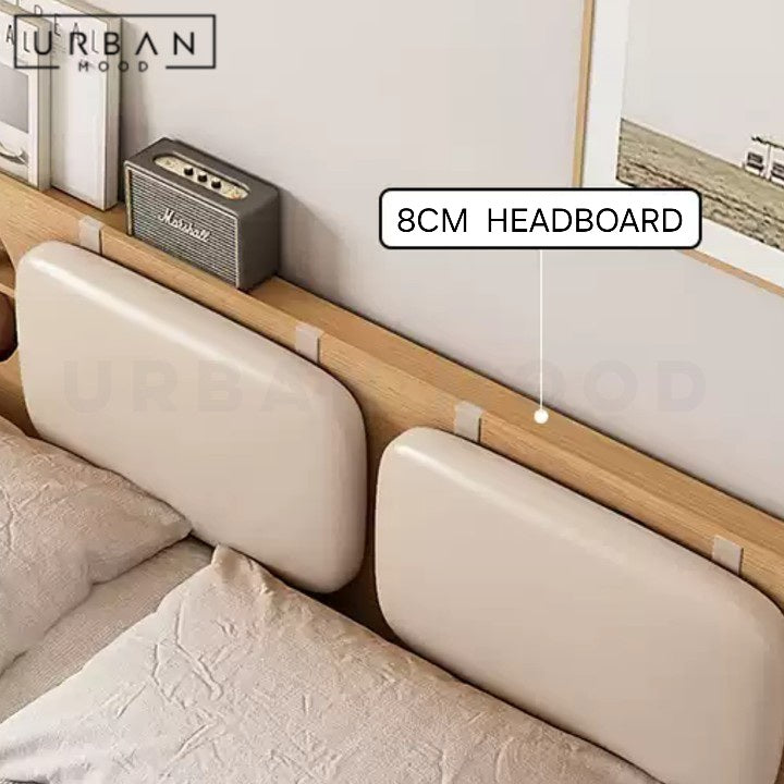 ETHALS Japandi Solid Wood Bedframe