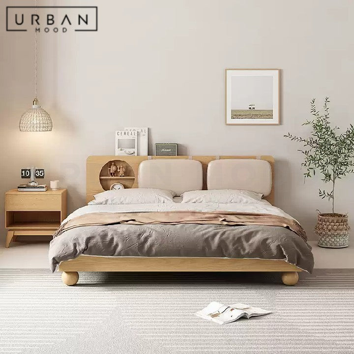 ETHALS Japandi Solid Wood Bedframe