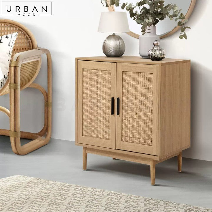 NAZ Rustic Rattan Sideboard