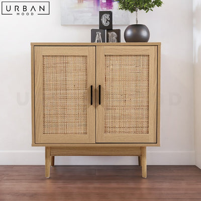 NAZ Rustic Rattan Sideboard