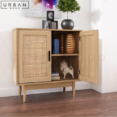 NAZ Rustic Rattan Sideboard