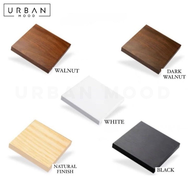 GORDIL Modern Solid Wood TV Console