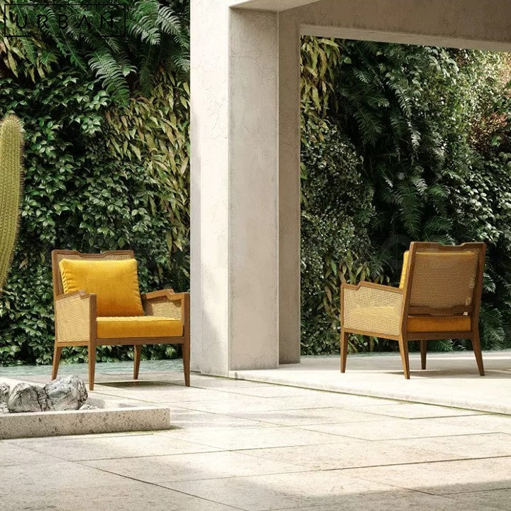 JOREL Vintage Rattan Armchair