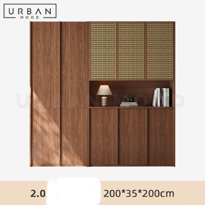 GRACELYN Modern Solid Wood Shoe Cabinet