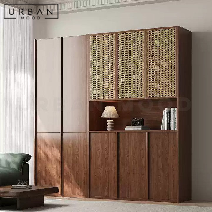 GRACELYN Modern Solid Wood Shoe Cabinet