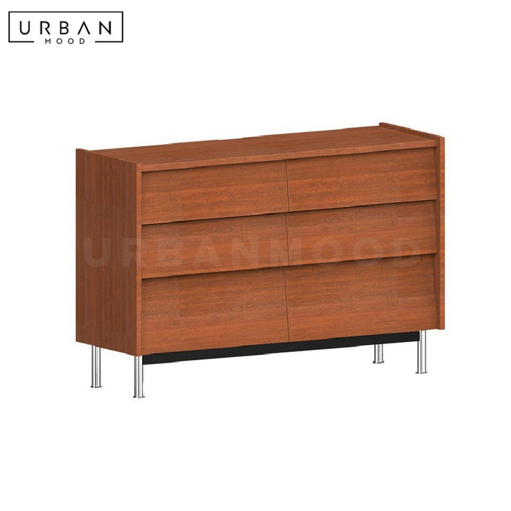 GRADO Japandi Solid Wood Chest Of Drawers