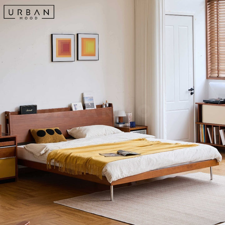 GRAND Modern Solid Wood Bedframe
