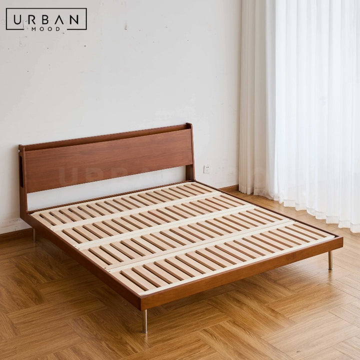 GRAND Modern Solid Wood Bedframe
